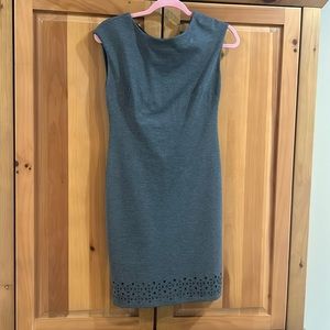 Banana Republic gray sheath dress.  NWT.  Size 0. Fully lined